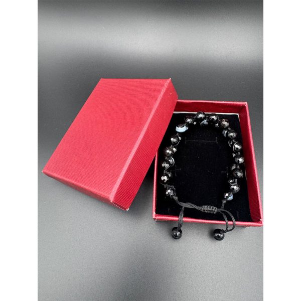 دستبند اونیکس (عقیق) اصل تراش جواهری