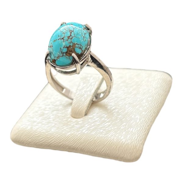 انگشتر زنانه فیروزه نیشابور اصل