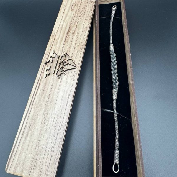 دستبند بافت نقره ترک