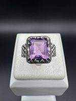 انگشتر رولکسی سنگ آمیتیست اصل