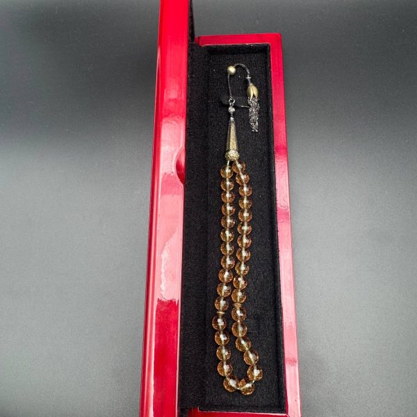 تسبیح الکساندریت سنتتیک ۳۳ دانه ای