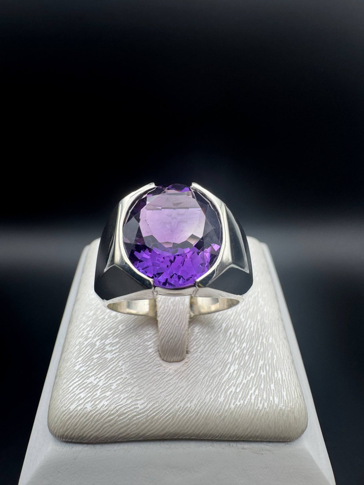 انگشتر اسپرت آمیتیست اصل