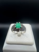 انگشتر زمرد پنجشیر مردانه اصل