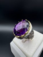 انگشتر فاخر آمیتیست اروگوئه اصل