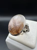 انگشتر مردانه عقیق شجر اصل