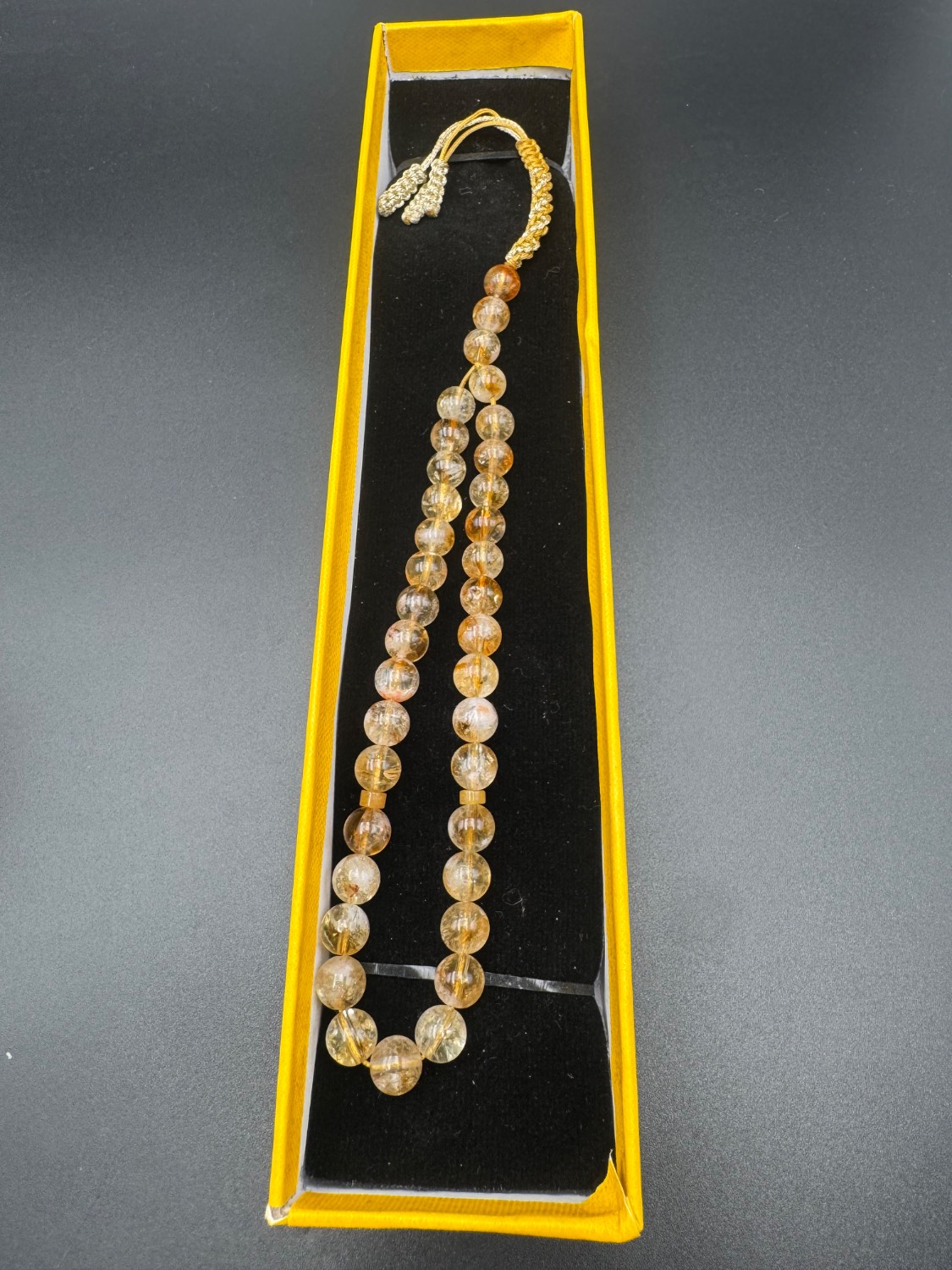 citrine-tasbih